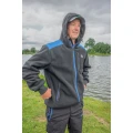 Jacheta PRESTON Windproof Fleece Jacket, Black, Marime 2XL