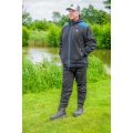 Jacheta PRESTON Windproof Fleece Jacket, Black, Marime 4XL