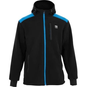 Jacheta PRESTON Windproof Fleece Jacket, Black, Marime S