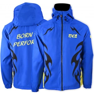 Jacheta TICA Cu Gluga, Blue, Marimea M