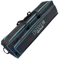 Geanta Rive Roller Bag, Black / Aqua Blue, Size L, 110x25x30cm