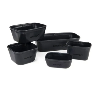 Set Genti MATRIX EVA Bait Tub Set, 5buc/set Set Genti MATRIX EVA Bait Tub Set, 5buc/set