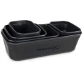 Set Genti MATRIX EVA Bait Tub Set, 5buc/set Set Genti MATRIX EVA Bait Tub Set, 5buc/set