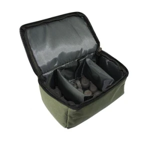 NGT BORSETA PENTRU PLUMBI 3 COMPARTIMENTE 18 X 12.5 X 8 cm  NGT BORSETA PENTRU PLUMBI 3 COMPARTIMENTE 18 X 12.5 X 8 cm