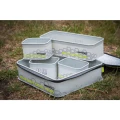 Geanta Termo Matrix EVA Bait Cool Tray Light Grey