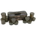 Geanta Fox Camolite 12 Pot Hookbait Case, 32.5x16.5x9.5cm