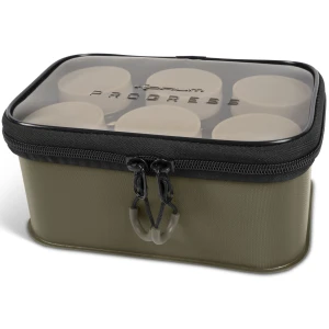 Geanta cu 6 Recipiente KORUM Progress EVA Hookbait Pouches Geanta cu 6 Recipiente KORUM Progress EVA Hookbait Pouches