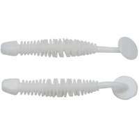 Grub BERKLEY PowerBait Power Leech, Milky White, 5cm, 12buc/pac Grub BERKLEY PowerBait Power Leech, Milky White, 5cm, 12buc/pac