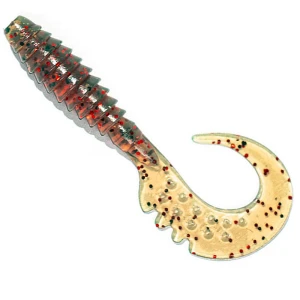 Grub FISHUP Fancy Grub 2.5cm, Motor Oil Red, 12buc/pac