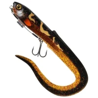 Grub Fox Rage Slick Eel Loaded, Uv Burbot, Nr.2, 21cm, 1buc/pac