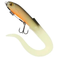 Grub Fox Rage Slick Eel Loaded, Uv Hot Olive, Nr.1/0, 28cm, 1buc/pac