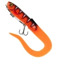 Grub FOX RAGE Slick Eel Loaded, UV Red Wake, Nr.1/0, 28cm, 1buc/pac