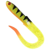 Grub Fox Rage Slick Eel, Uv Perch, 35cm, 1buc/pac