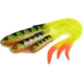 Grub Fox Rage Slick Eel, UV Perch, 35cm, 1buc/pac Grub Fox Rage Slick Eel, UV Perch, 35cm, 1buc/pac