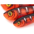Grub Fox Rage Slick Eel, UV Red Wake, 21cm, 1buc/pac Grub Fox Rage Slick Eel, UV Red Wake, 21cm, 1buc/pac
