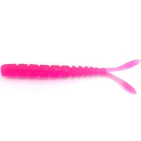 Grub Mustad Aji Micro Pilo, UV Clear Pink, 5cm, 15buc/pac