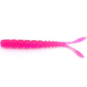 Grub Mustad Aji Micro Pilo, UV Clear Pink, 5cm, 15buc/pac Grub Mustad Aji Micro Pilo, UV Clear Pink, 5cm, 15buc/pac