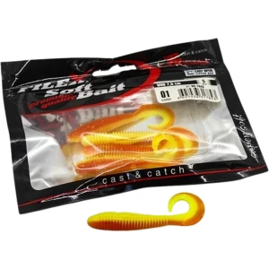 Twister Filfishing Uno, Culoare 01, 7.5cm, 5buc/pac