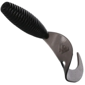 Twister Mikado Grub, Black, 6.4cm, 6buc/pac