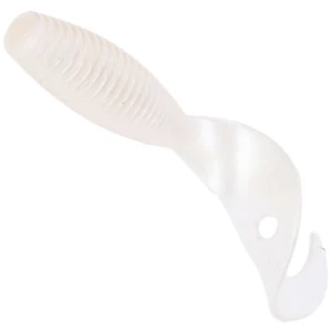 Twister Mikado Grub, Pearl, 6.4cm, 6buc/pac Twister Mikado Grub, Pearl, 6.4cm, 6buc/pac