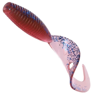 Twister Mikado Grub, Violet, 6.4cm, 6buc/pac