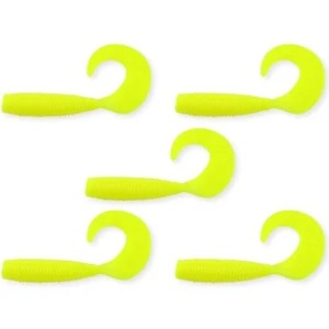 Twister Nevis 7.5cm, 5buc/pac, Galben Twister Nevis 7.5cm, 5buc/pac, Galben