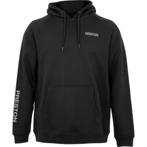 \Hanorac PRESTON Black French Terry Hoodie, Marimea S \Hanorac PRESTON Black French Terry Hoodie, Marimea S