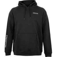\Hanorac PRESTON Black French Terry Hoodie, Marimea XXXXL