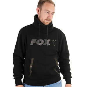 BLUZA FOX BLACK/CAMO HIGH NECK MARIME L BLUZA FOX BLACK/CAMO HIGH NECK MARIME L