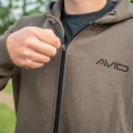 Hanorac AVID Compound Zip Hoodie Brown, Masura XL