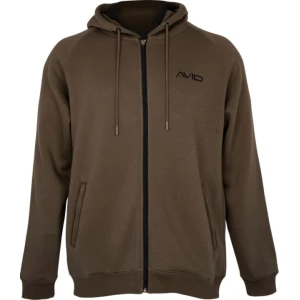 Hanorac AVID Compound Zip Hoodie Brown, Masura XXXL