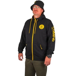 Hanorac BLACK CAT Black Zip Hoody, Marime XL