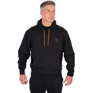 Hanorac FOX Classic Hoody, Black & Orange, Marimea M