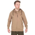 Hanorac FOX Collection LW Zip Hoody Tan Ltd Brown, Marimea XXXL