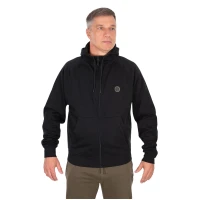 Hanorac Fox Collection Zipped Hoody, Black, Masura Xxl