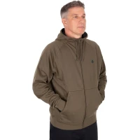 Hanorac Fox Collection Zipped Hoody, Green, Masura Xxxl