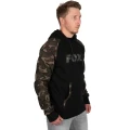 Hanorac Fox Raglan Hoody Black/Camo L Hanorac Fox Raglan Hoody Black/Camo L