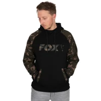 Hanorac Fox Raglan Hoody Black/Camo S Hanorac Fox Raglan Hoody Black/Camo S