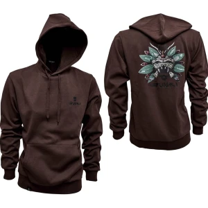 Hanorac GUNKI Chief Brown Hoody, Marime M