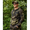 Hanorac KORDA Zip Hoodie, Dark Kamo, Marime 3XL Hanorac KORDA Zip Hoodie, Dark Kamo, Marime 3XL