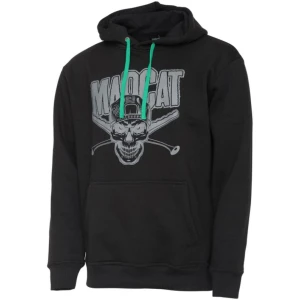 Hanorac MADCAT Skull Hoodie, Black, Marimea XXL