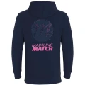 Hanorac MAINLINE Match Hoodie, Navy Blue, Marime 3XL Hanorac MAINLINE Match Hoodie, Navy Blue, Marime 3XL
