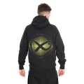 Hanorac MATRIX Large Fade Logo Hoody, Black/Lime, Marime 2XL