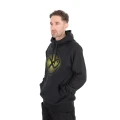 Hanorac MATRIX Large Fade Logo Hoody, Black/Lime, Marime 2XL