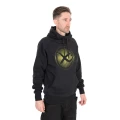 Hanorac MATRIX Large Fade Logo Hoody, Black/Lime, Marime 2XL