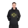 Hanorac MATRIX Large Fade Logo Hoody, Black/Lime, Marime M