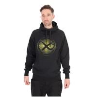 Hanorac Matrix Large Fade Logo Hoody, Black/lime, Marime S