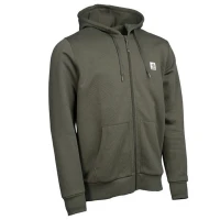 Hanorac NASH Make It Happen Badge Zipped Hoodie Green, Marime XL