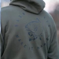 Hanorac NASH Make It Happen Carp Logo Hoodie Green, Marime M Hanorac NASH Make It Happen Carp Logo Hoodie Green, Marime M