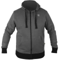 Hanorac Preston Zip Hoodie, Grey, Marime M Hanorac Preston Zip Hoodie, Grey, Marime M